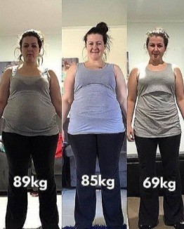 Stacy’s before and after transformation photos
